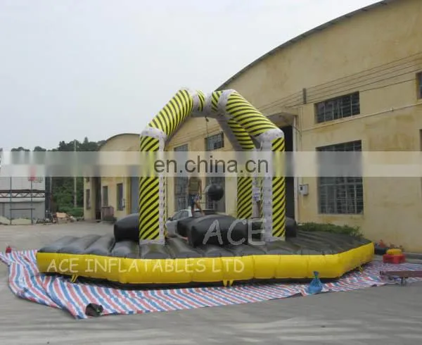 2017 Commercial Grade Popular CE Certificate Interesting Inflatable Wrecking Ball Demolition Game Zone photo-3