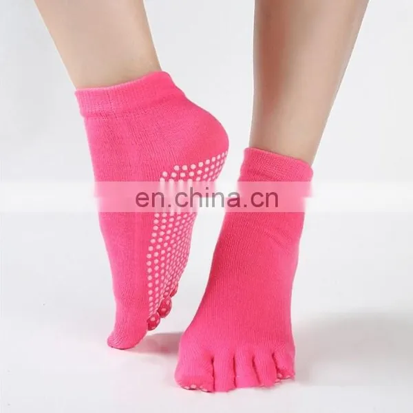 Best Non Slip Yoga Pilates Socks #YG-01 photo-2