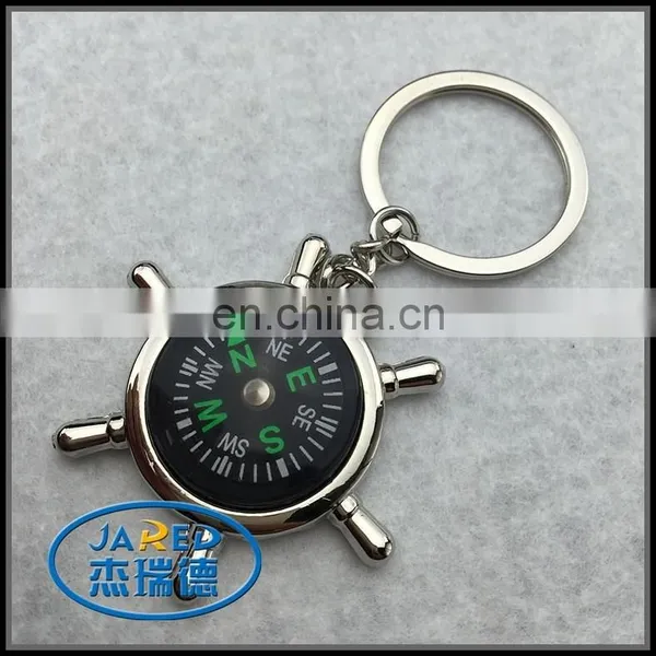 Custom Metal Perpetual Calendar Compass Keychain photo-2