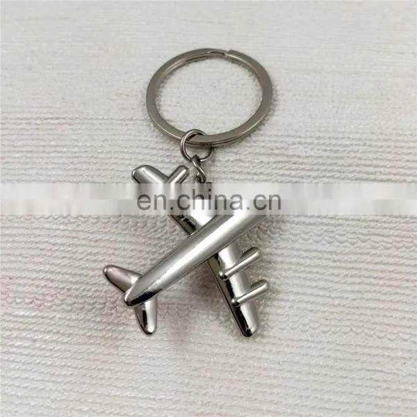 Customized 3D Airplane Metal Keychains photo-2