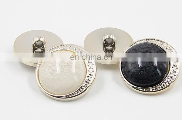 Custom Fancy Coat Sweater Plating Resin Sew Button Clothing Accessories Button photo-3