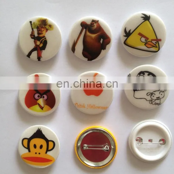 Most Popular Circular Light Reflective Pin Badge Custom Reflective photo-2