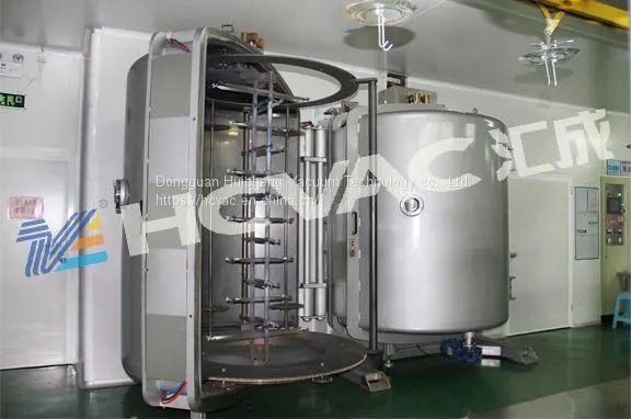Plastic Tableware Vacuum Metalizing Machine, Plastic Fork/spoon Silver Vacuum Coating/metallizing Machine (HCVAC) photo-3