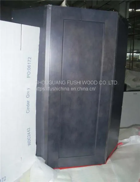Good Quality Solid Wood Kitchen Cabinet W2440 Wall Cabinet for Sale photo-3