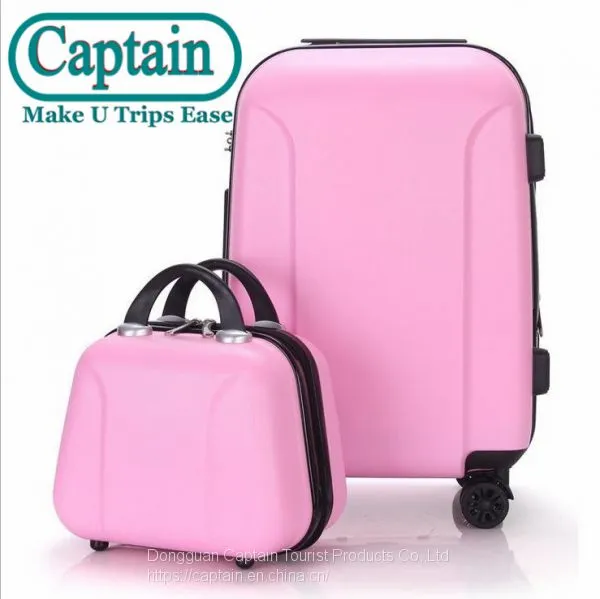 Retro Trolley Luggage Capacity Travel Suitcase 2---PCS 20