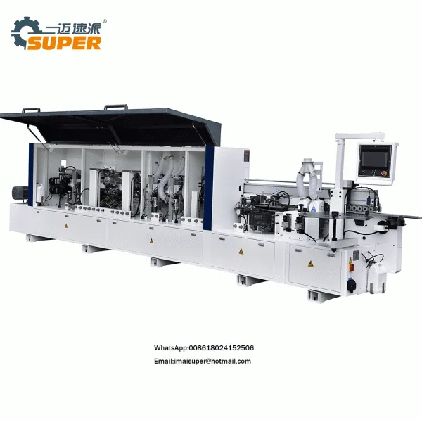 Single Glue Pots With High Speed 28m/min Edge Banding Machine for Hot Glue Mdf Wood