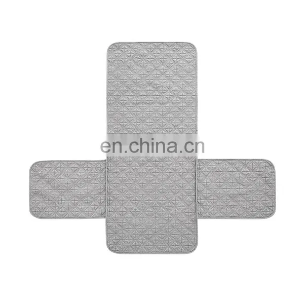 Zhejiang Factory Checker Quilting Furniture Protector I Shape Sofa Cover photo-6