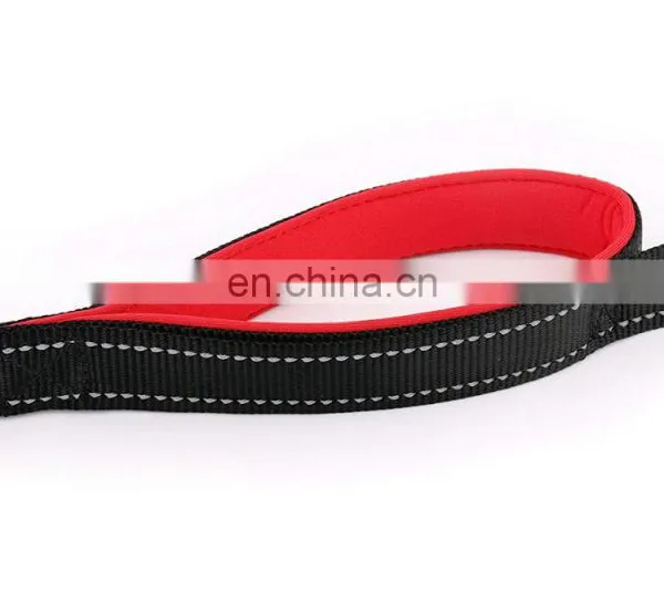 Heavy Duty Dog Leash Traffic Padded Double Handles Lead for Control Safety Training - Leashes for or Large Dogs or Medium Dogs photo-5