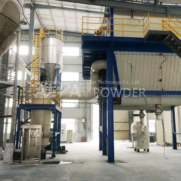 2-150 Microns Powder Milling Systems Fluidized Bed Opposed Jet Mill for Sale photo-3