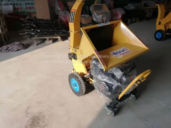 Electric Wood Chipper Shredder With Hydrualic Feeding System Commercial Wood Shredder