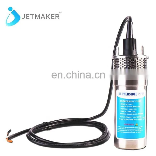 Solar Powered Water Pump Jetmaker Solar 12v dc 12.0LPM for Submersible Deep Well Pump Solar Water Pump System for Irrigation photo-3