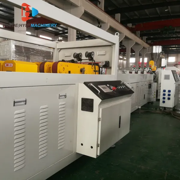Four Cavity PVC Electrical Conduit Pipe Making Machine Price PVC Resin Material 16-32mm photo-2