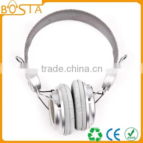 High Tech Fancy Communication Walkid Talkie Super Bass Coolest Design Silver Headphones photo-4