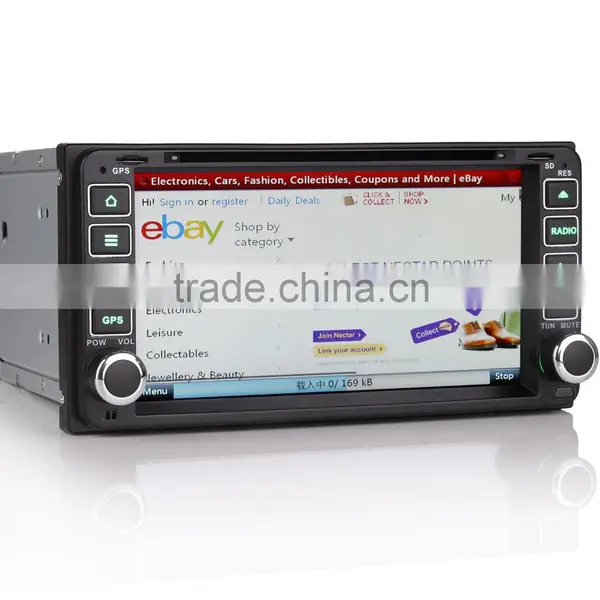 Erisin ES7603M 2 Din 7 Inch Car DVD Player PB-Sreach for Corolla photo-6