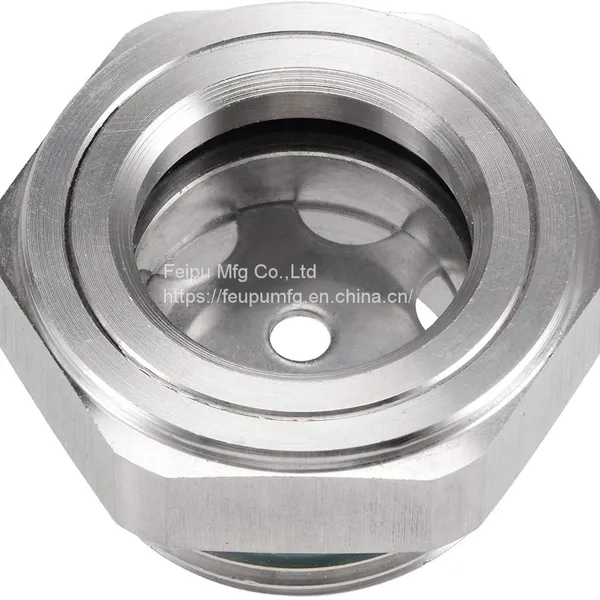 Stainless Steel Oil Sight Glass,Oil Level Indicator,Oil Sight Window photo-3