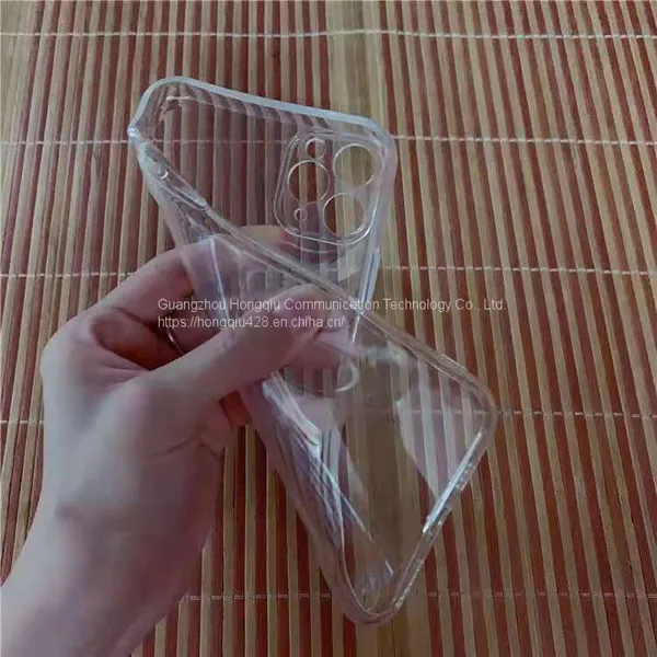 Four-corner Drop-proof Transparent Mobile Phone Case photo-4