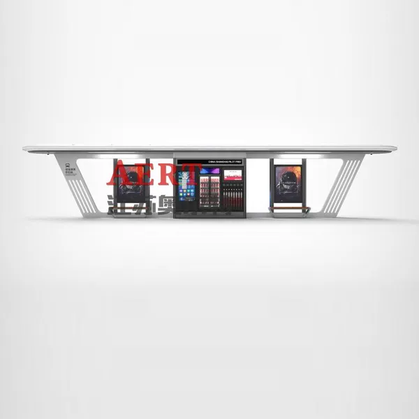 Student Solar System Shelter Intelligent Bus Shelter Advertising Light Box Manufacturer photo-4