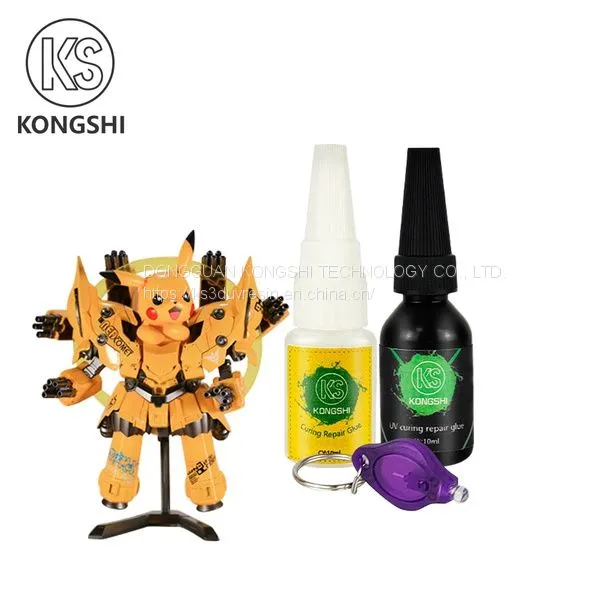 Hot Sales High Quality UV Glue Strong Metal Crystal Glass Wood Ceramic Transparent Glue and Universal Quick Drying Glue Set photo-2