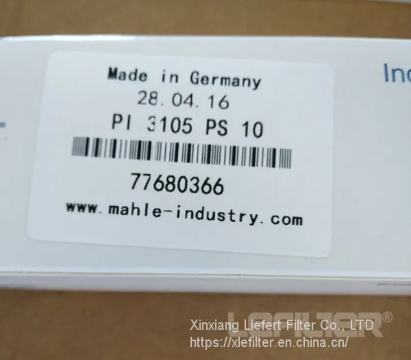 Mahle Pi3105PS10 Hydraulic Oil Filter Element photo-5