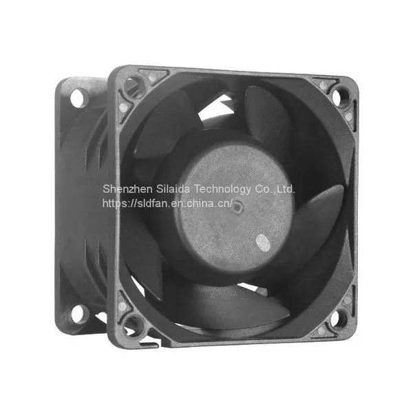 6cm Powerful Axial Cooling Fan 6038 12V Server Fan 60mm Dual Ball High Volume PWM Fan photo-2