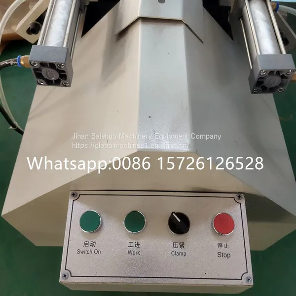 Upvc Window Mullion V Cutting Saw Upvc Window Making Machine photo-5