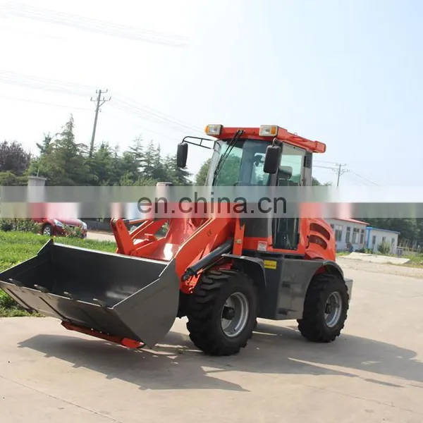 Mappower 1TON WL08 ZL10 910 Articulated Mini Wheel Loader With Various Attachments photo-3