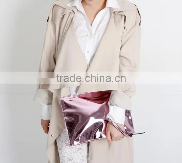 2016 New Design Fashion Lady Genuine Leather Envelope Clutch Bag photo-6