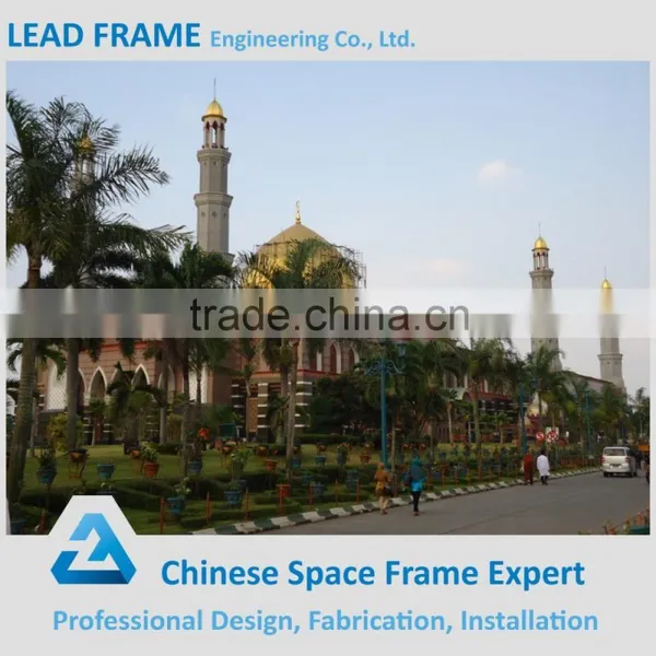 Fiberglass Reinforced Roof Steel Mosque Structure photo-3