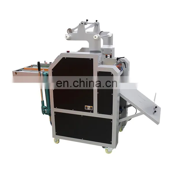 Top Quality Durable 110Mm Steel Roller Film Automatic Paper Laminating Machine photo-3