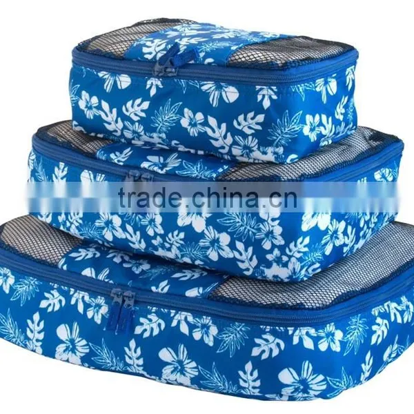 3 Set Packing Cubes for Travel,Travel Luggage Packing Organizers Bag,high Quality Polyester Packing Cube for Women photo-2