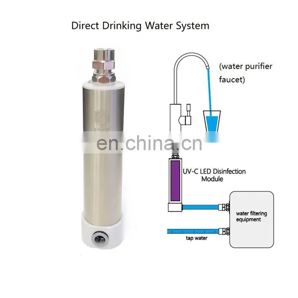 UVDF Ultraviolet LED Water Purifier Sterilizer Filter for Kitchen Water Purification 210v photo-2