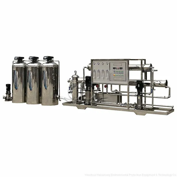 Customized Chemical Automatic Two-stage Reverse Osmosis Water Purification Equipment Ro Water System With Sterile Tank