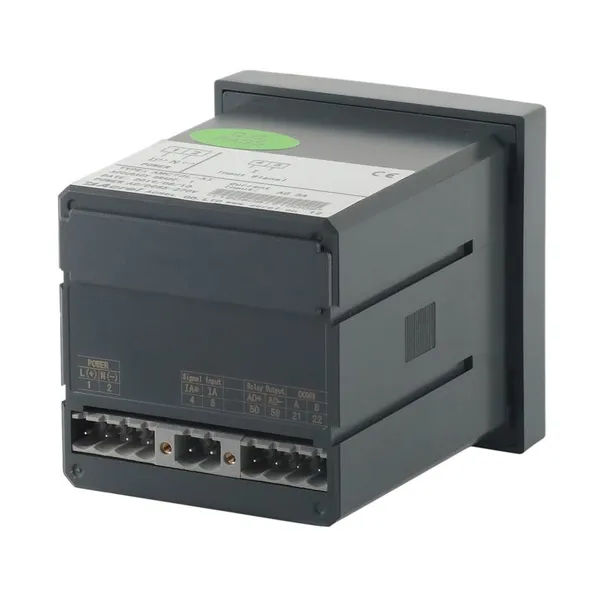 Acrel AMC72L-AI/C Single Phase Energy Meter AC LCD Display With RS485 Communication Panel Mounted Cut Out 67*67mm photo-2