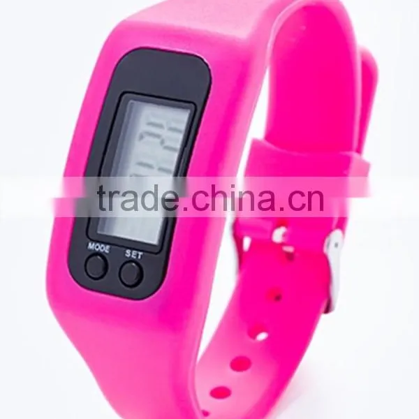 New Arrivals 2016 Fashion Children Silicone Pedometer Wrist Watches photo-4
