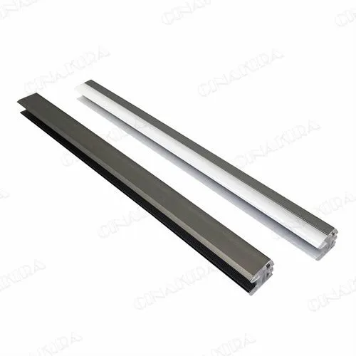 30/40/50CM Cabinet Glass Bar Light ,8MM 10MM Thick Floating Shelf Clamp Gradevin 12V Dim LED Linear Strip With Sensor photo-5