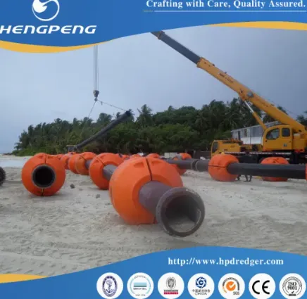 Marine MDPE Dredging Pipe Floater for Sand Dredging With Durable HDPE Construction