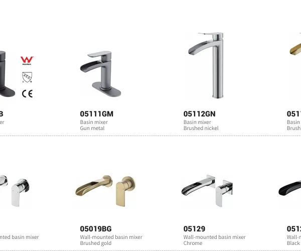 Suitable for Different Space Requirements Pull-out Design Cold and Hot Dual Control Function Suite Mixer Series photo-2