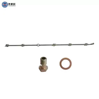 Cylinder Head Degassing Pipe Cylinder Head Bolt Copper Pad OM457 OM460 OM501 OM502 Engine Parts