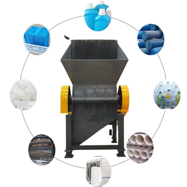Compact Plastic Shredder for Agricultural Film Recycling Operations