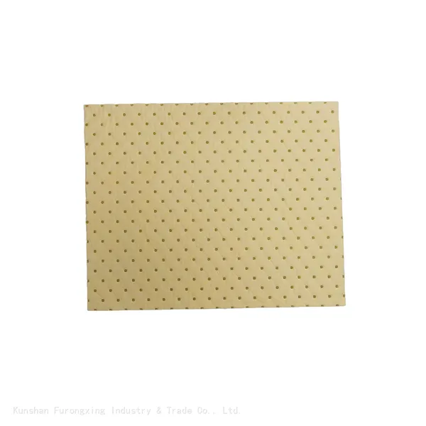Chemical Absorbent Pads Mates For Spill Control Meltblown Medium-Weight Sonic Bonded Yellow photo-5