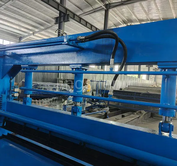 Automatic Hydraulic P-type Mesh Bending Machine for Fencing, Maximum Carbon Steel Wire Diameter 6mm, Construction Forming. photo-3