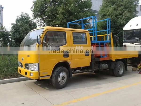 Dongfeng Truck Mounted Aerial Platform,4x2 Peru High Lifting Platform Truck photo-2