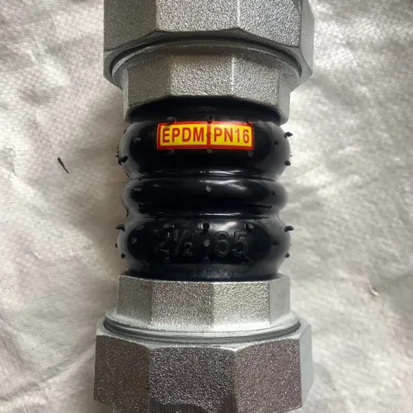 KXT Type Flexible Rubber Joint Soft Connection EPDM Rubber Pipe Joint Internal Thread Rubber Joint photo-3