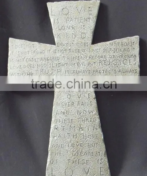 Polyresin Handmade Religious Crafts of Jesus Cross photo-3