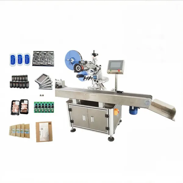 Fully Automatic Flat-Surface Self-Adhesive Labeling Machine for Cartons Boxes Bottles and OPP Bags