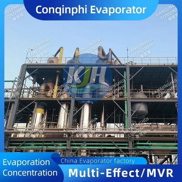 Three-effect Forced Circulation Evaporation Crystallizer ISO Compliant After-sales Technical Support photo-2