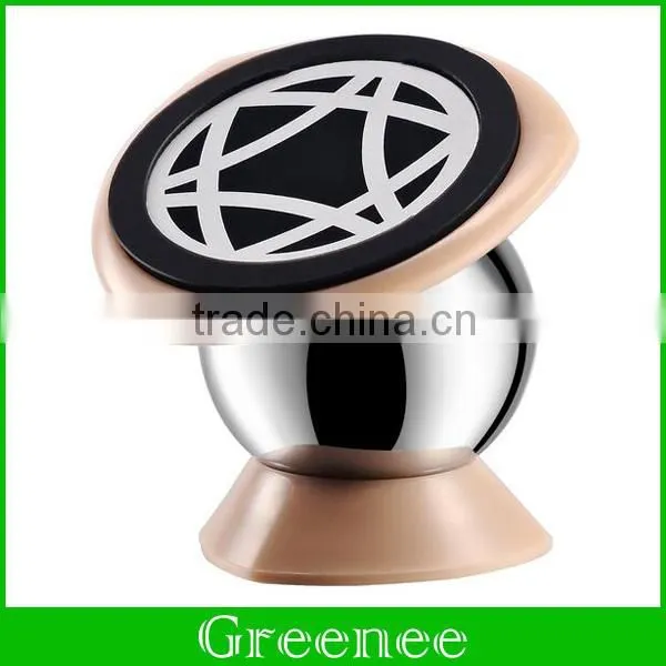 360 Degree Cell Phone Creative Car Mount/ Magnetic Cell Phone Holder/ Car Mount Phone Holder/Phone Plane Holder for Iphone photo-5