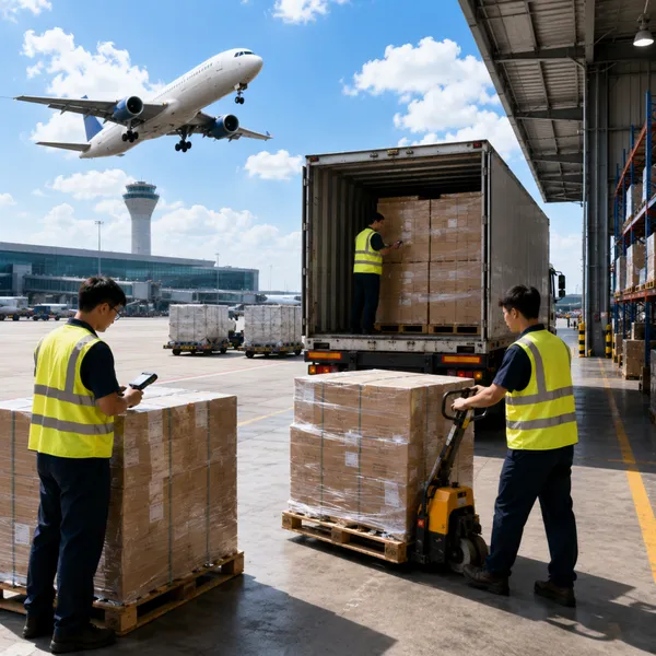 Service de fret aérien de l'aéroport en Chine jusqu'à la porte pour les cargaisons urgentes photo-5