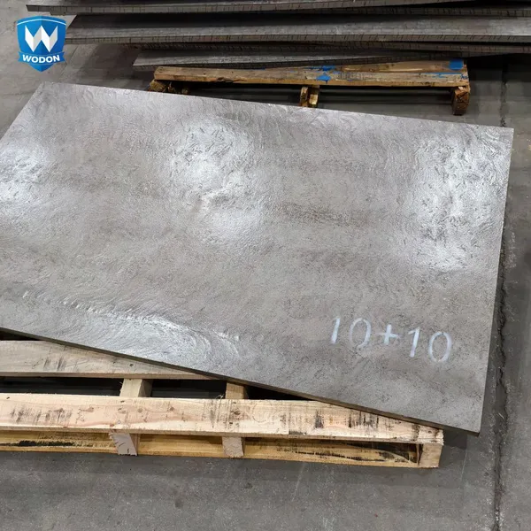 Smooth Hardfacing Wear Plate Chromium Carbide Overlay Wear Plate For Coal Drop Pipe Liner photo-5