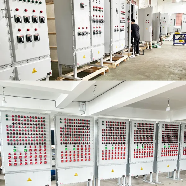 Floor Standing Flameproof Panel For Conveyor